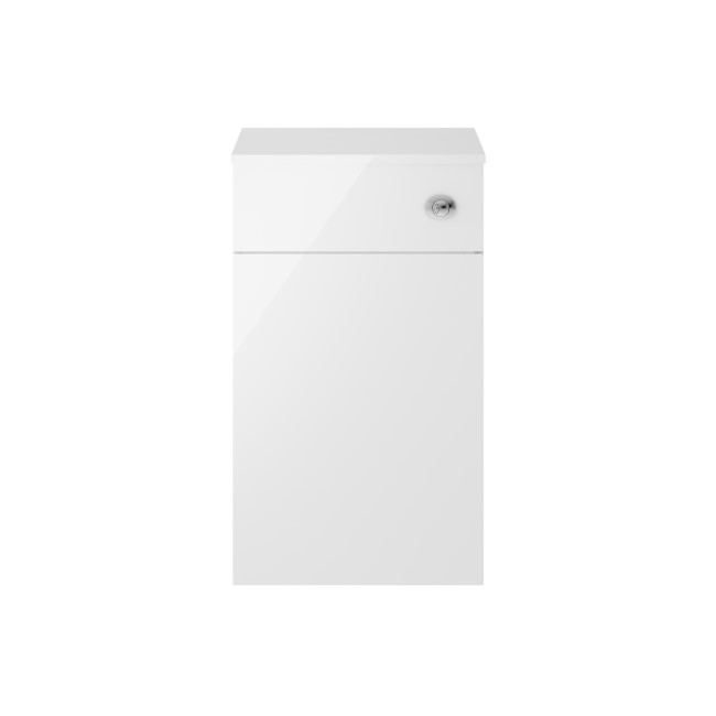 Premier White Back to Wall WC Toilet Unit - W500 x H853mm
