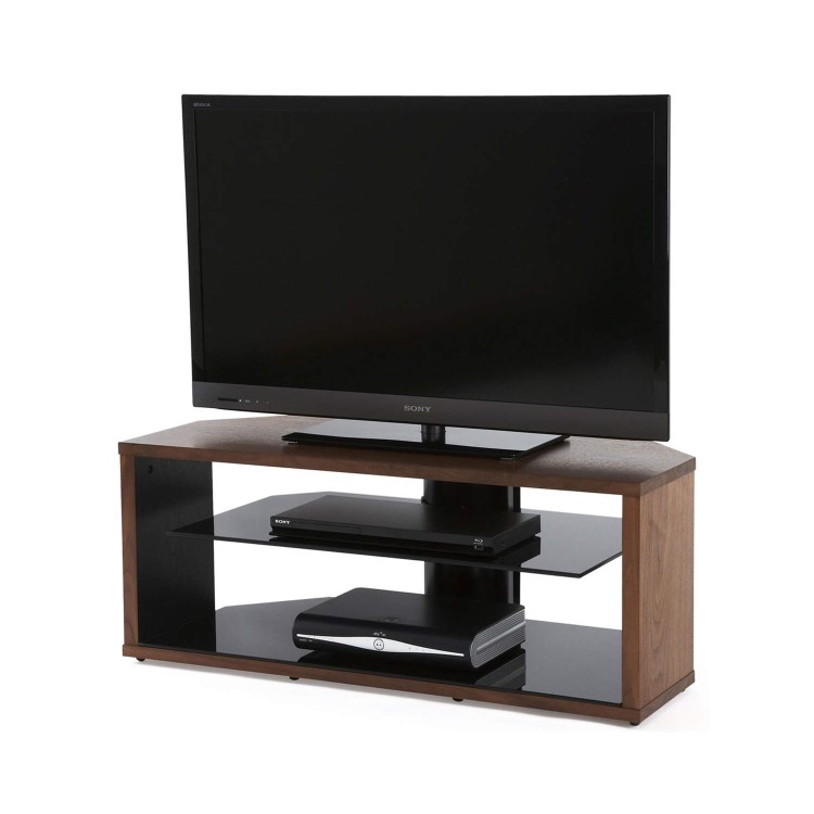 Off The Wall Mono 1000 Walnut TV Cabinet - Up to 55 Inch