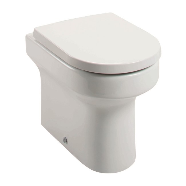 Arc Back to Wall Toilet - Without Seat