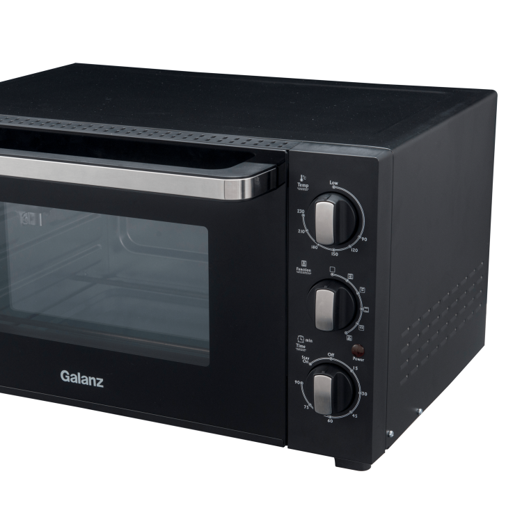 GRADE A1 - Galanz MOUK001B 30L Mini Oven - Black