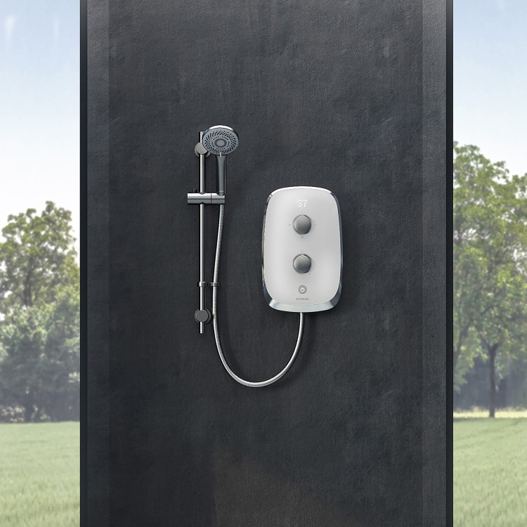 Aqualisa eMOTION Electric Shower - 9.5kw - Arctic White