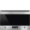 Smeg MP322X1 Classic Built-in Microwave Oven And Grill - Stainless Steel