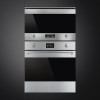 Smeg MP322X1 Classic Built-in Microwave Oven And Grill - Stainless Steel