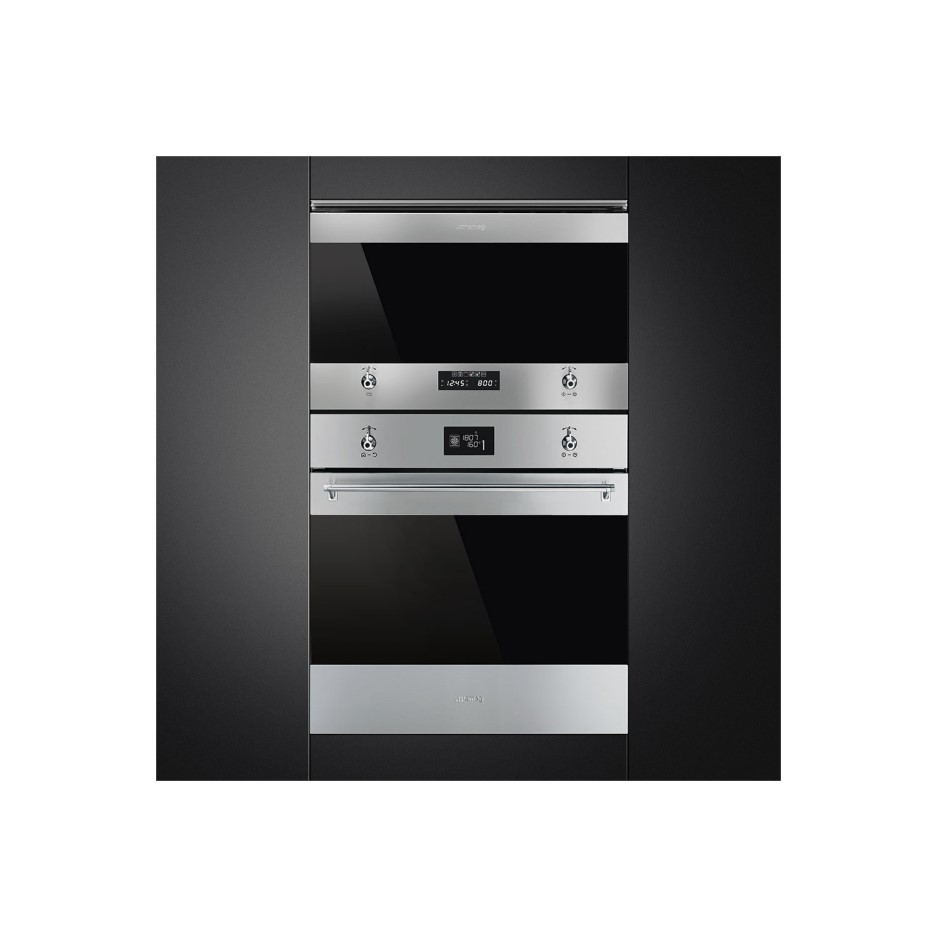 Smeg MP322X1 Classic Built-in Microwave Oven And Grill - Stainless ...