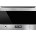 MP6322X Smeg MP6322X Classic Built-in Microwave with Grill Stainless Steel And Dark Glass - 320mm Depth