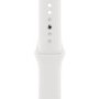 Apple Watch Series 8 GPS 41mm Silver Aluminium Case with White Sport Band - Regular