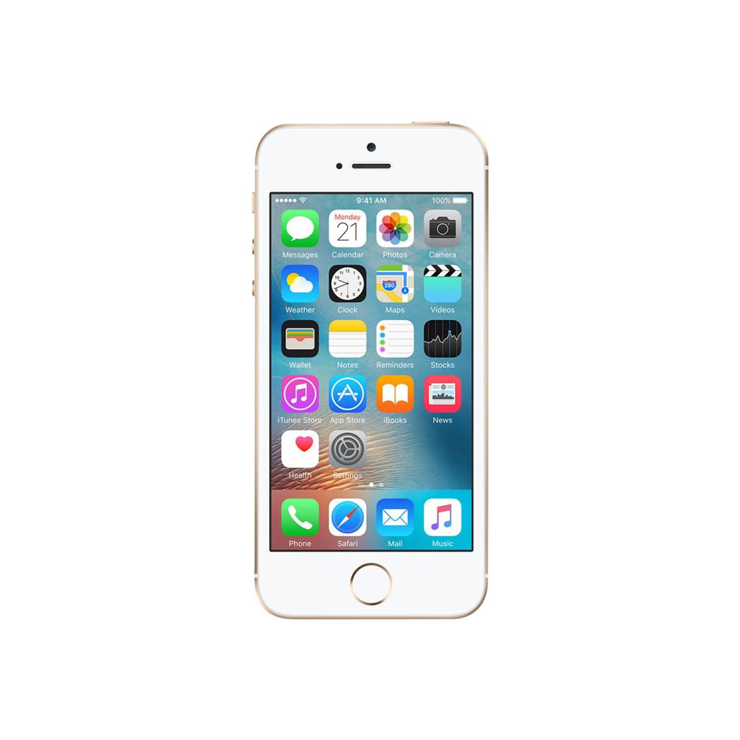 Grade A Apple iPhone SE Gold 4 128GB 4G Unlocked SIM Free A1 MP882B A Appliances Direct