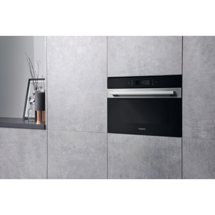 Hotpoint Built-In Combination Microwave Oven - Black