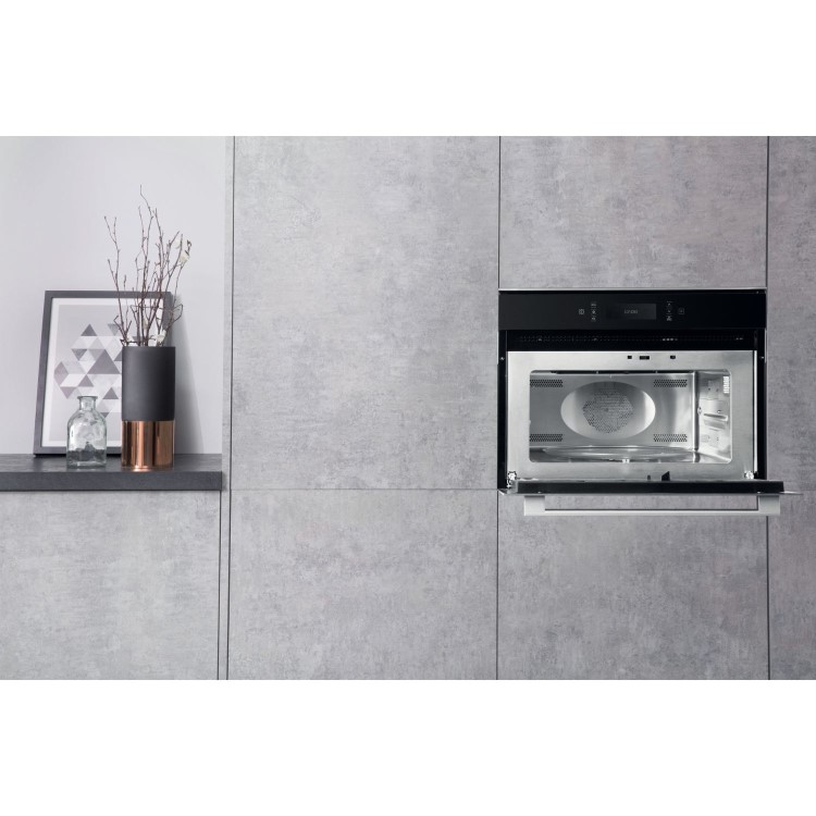Hotpoint Built-In Combination Microwave Oven - Black