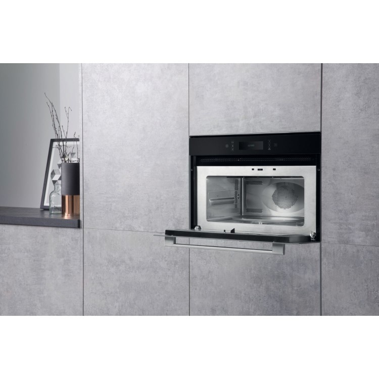Hotpoint Built-In Combination Microwave Oven - Black