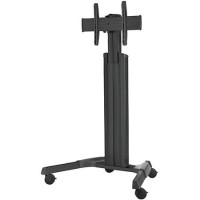 Chief MPAUB  Medium Fusion Manual Height Adjustable Mobile AV Cart