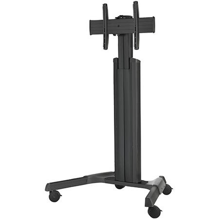Chief MPAUB  Medium Fusion Manual Height Adjustable Mobile AV Cart