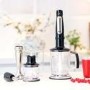 Braun MQ7045X MultiQuick 7 Complete 1000 Watt Hand Blender - Black & Stainless Steel