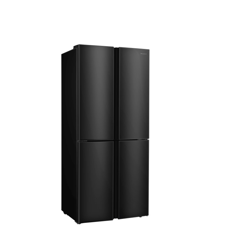Refurbished Fridgemaster MQ79394EB 427 Litre Frost Free American Fridge Freezer Black