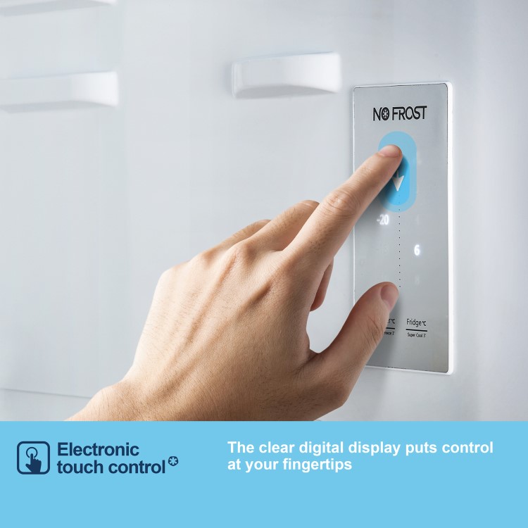 Fridgemaster 427 Litre Four Door American Fridge Freezer - Black