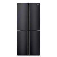 Fridgemaster 394 Litre Four Door American Fridge Freezer With Multiflow  - Black Fridgemaster 394 Litre Four Door American Fridge Freezer With Multiflow  - Black