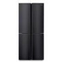 Fridgemaster 394 Litre Four Door American Fridge Freezer With Multiflow  - Black