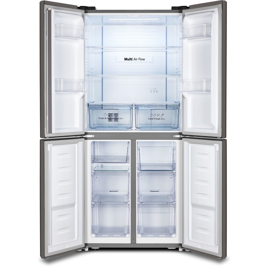 Fridgemaster MQ79394FFB 394 Litre American Style Fridge Freezer Frost