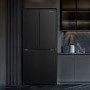 Fridgemaster 427 Litre Four Door American Fridge Freezer - Black