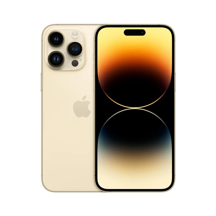 Refurbished Apple iPhone 14 Pro Gold 6.1" 128GB 5G Unlocked & SIM Free Smartphone