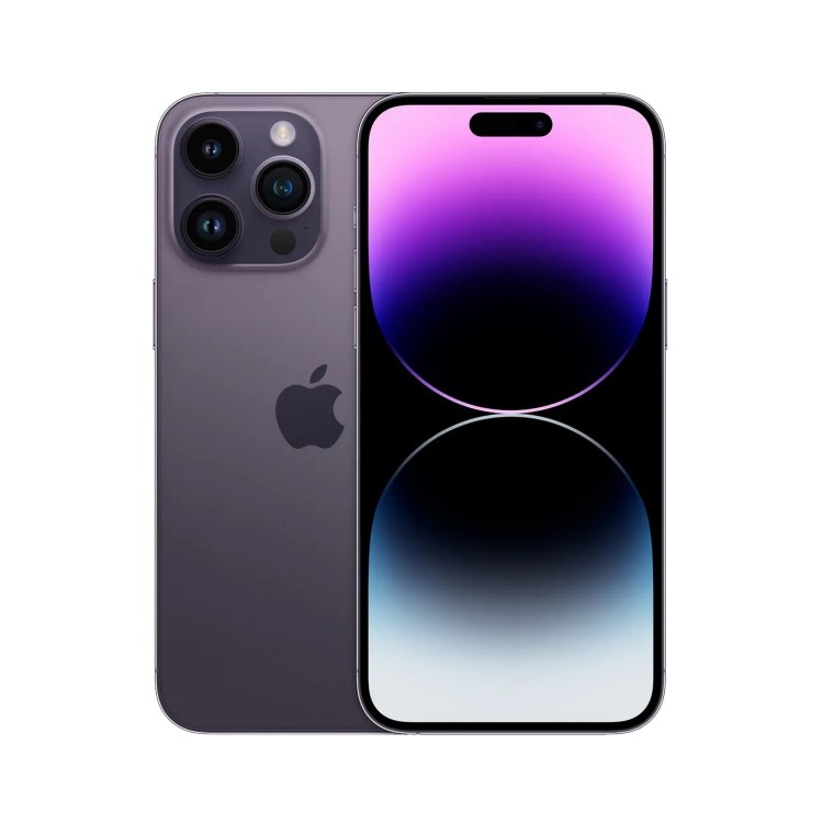 Apple iPhone 14 Pro Max Deep Purple 6.7" 256GB 5G Unlocked & SIM Free Smartphone