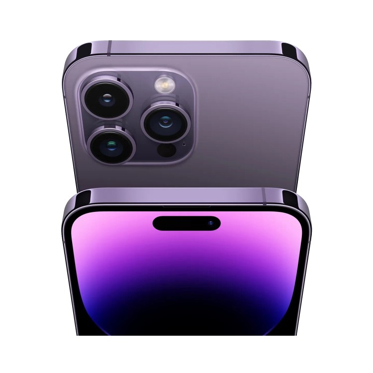Apple iPhone 14 Pro Max Deep Purple 6.7" 256GB 5G Unlocked & SIM Free Smartphone