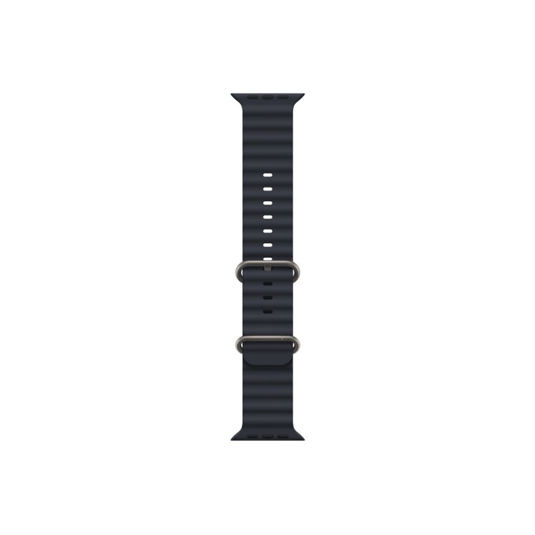 Apple Watch Ultra GPS + Cellular 49mm Titanium Case with Midnight Ocean Band