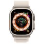Apple Watch Ultra GPS + Cellular 49mm Titanium Case with Starlight Alpine Loop - Small