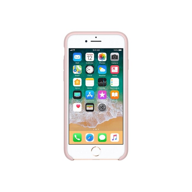 Apple iPhone 7/8 Silicone Case - Pink Sand