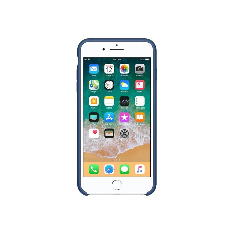 Apple iPhone 8 Plus / 7 Plus Silicone Case - Blue Cobalt