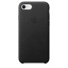 Apple iPhone 7/8 Leather Case - Black