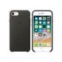 Apple iPhone 8 / 7 Leather Case - Charcoal Gray