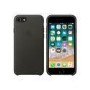 Apple iPhone 8 / 7 Leather Case - Charcoal Gray
