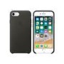 Apple iPhone 8 / 7 Leather Case - Charcoal Gray