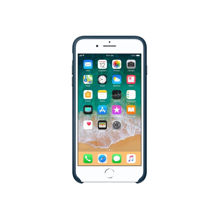 Apple iPhone 7/8 Plus Leather Case - Cosmos Blue