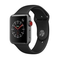 Apple Watch Sport Series 3 GPS + Cellular 42mm Space Grey Aluminium Case with Black Sport Band