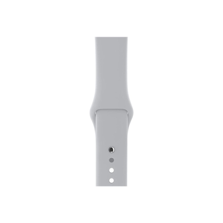 Apple Watch Series 3 GPS 38mm Silver Aluminium Case with Fog Sport Band