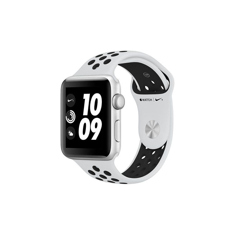 Apple Watch Series 3 Nike+ GPS 42mm Silver Aluminium Case with Pure Platinum/Black Sport Band 