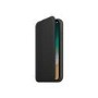 Apple iPhone X Leather Folio - Black