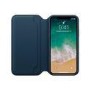 Apple iPhone X Leather Folio - Cosmos Blue