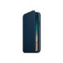 Apple iPhone X Leather Folio - Cosmos Blue