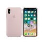 Apple iPhone X Silicone Case - Pink Sand