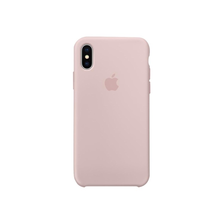 Apple iPhone X Silicone Case - Pink Sand