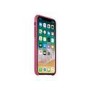 Apple iPhone X Leather Case - Pink Fuchsia