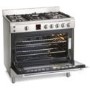 GRADE A2 - Montpellier MR90GOX 90cm Gas Single Oven Range Cooker Stainless Steel