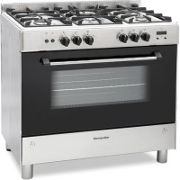 GRADE A3 - Montpellier MR91GOX 90cm Single Cavity Gas Range Cooker - Stainless Steel