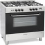 GRADE A3 - Montpellier MR91GOX 90cm Single Cavity Gas Range Cooker - Stainless Steel