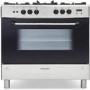 GRADE A3 - Montpellier MR91GOX 90cm Single Cavity Gas Range Cooker - Stainless Steel