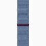 Apple Watch Series 9 GPS 45mm Silver Aluminium Case with Winter Blue Sport Loop