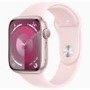 Refurbished Apple Watch Series 9 GPS 41mm Pink Aluminium Case with Light Pink Sport Band - S/M